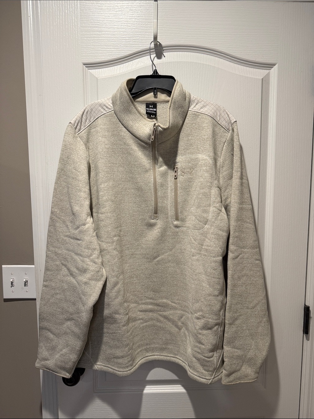 Under Armour Men’s Half-Zip Pullover - Light Tan